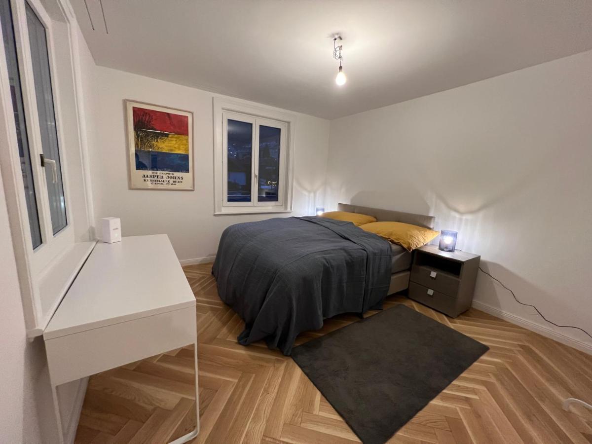 Modernes Apartment Am Fuss Des Pilatus - Skigebiet Hergiswil Dış mekan fotoğraf