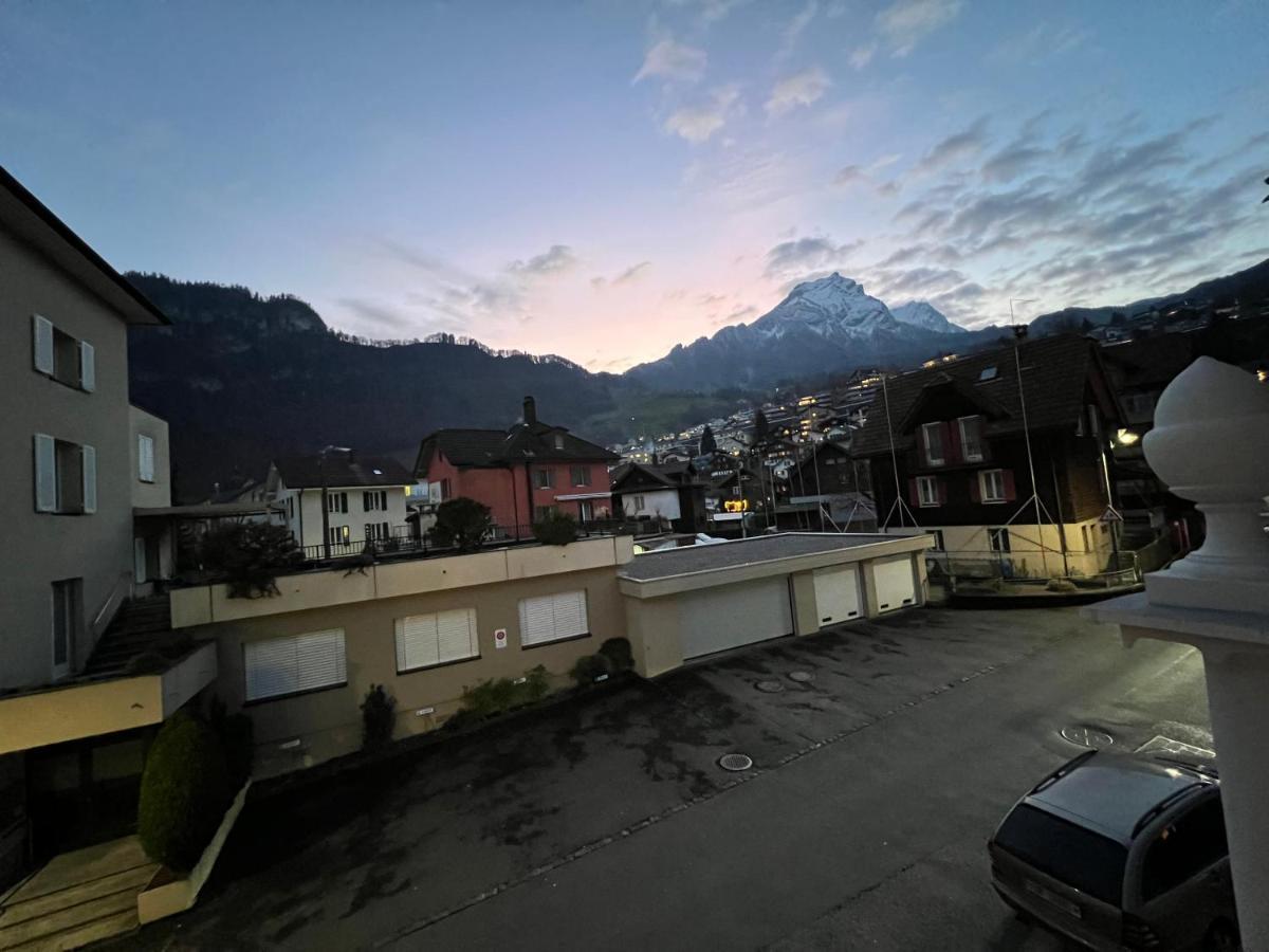 Modernes Apartment Am Fuss Des Pilatus - Skigebiet Hergiswil Dış mekan fotoğraf