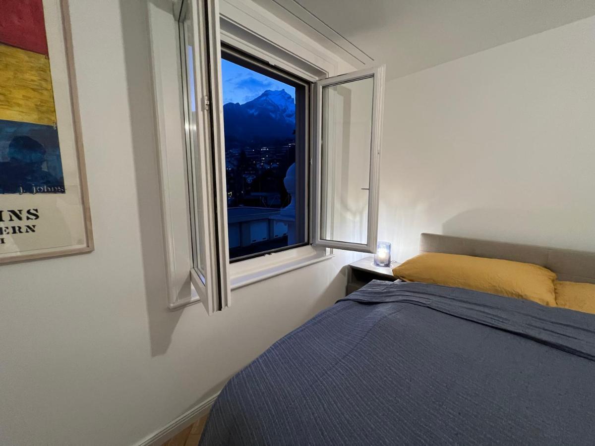 Modernes Apartment Am Fuss Des Pilatus - Skigebiet Hergiswil Dış mekan fotoğraf